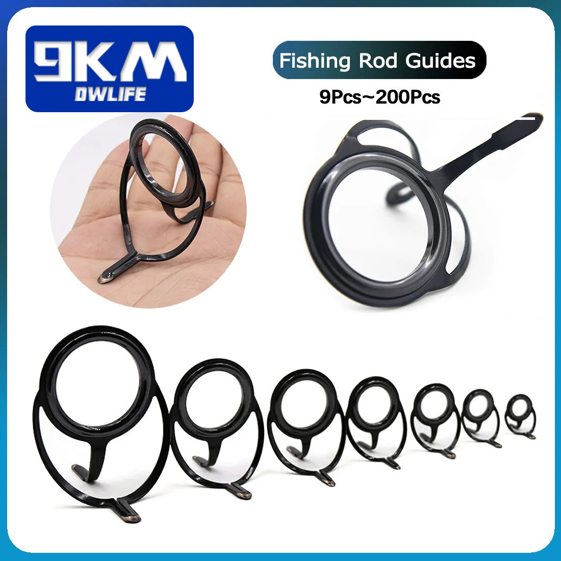 Fishing Rod Building Kit - 100 Chiếc Cần Câu Cá Bộ