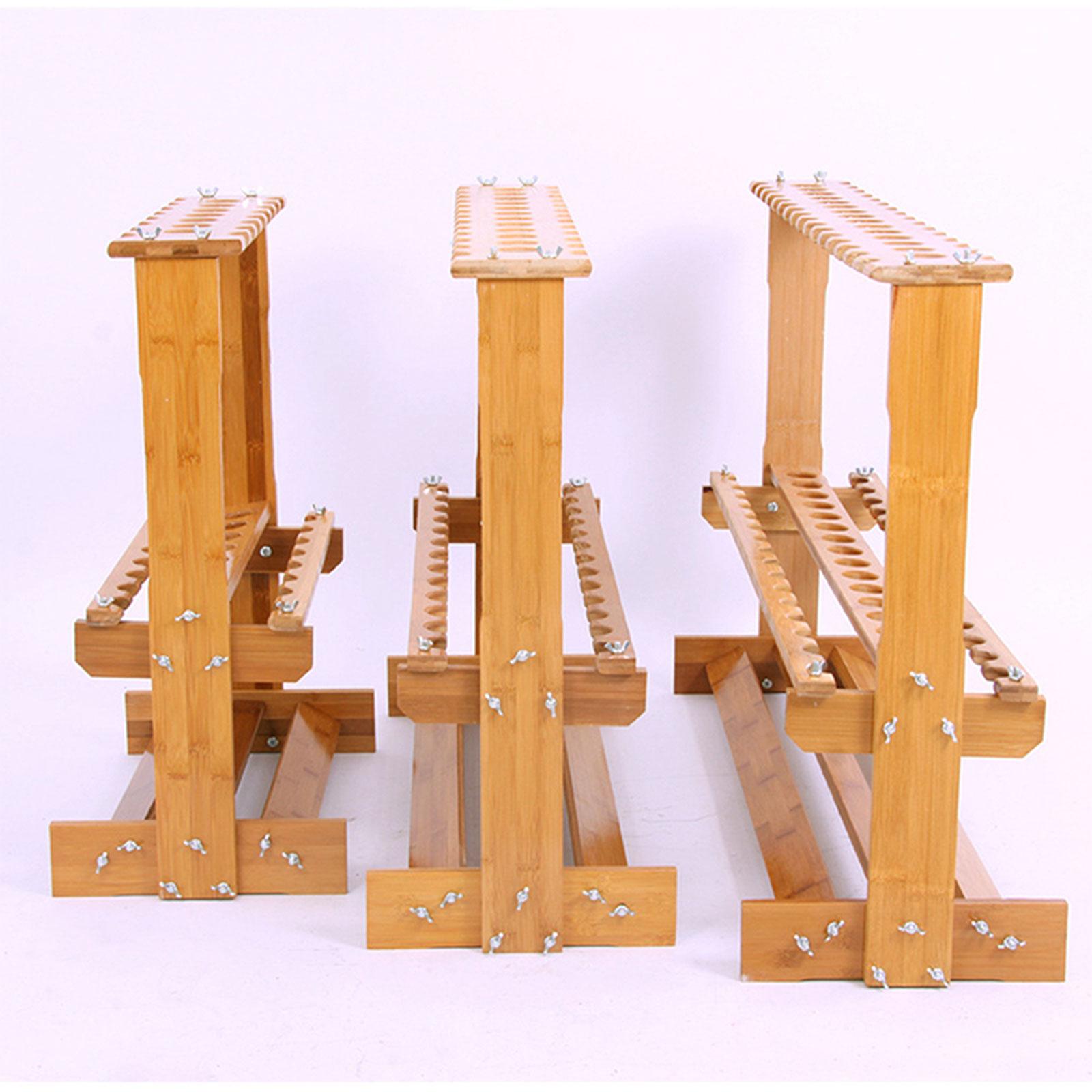 Fishing Rod Rack - Fishing Rod Storage Rack Bamboo Floor