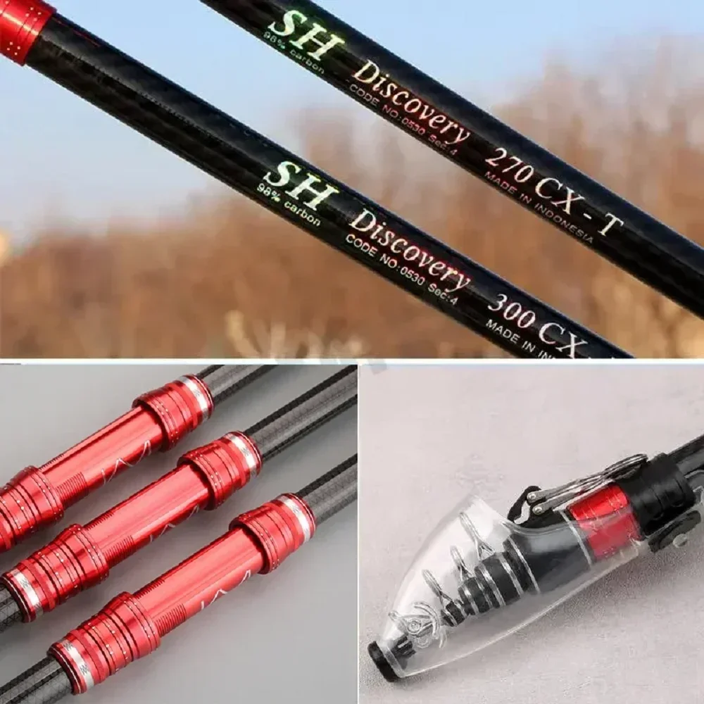 2.7m 3.6m 3.9m 4.5m Telescopic - đánh giá và giá Fishing Rod Surf