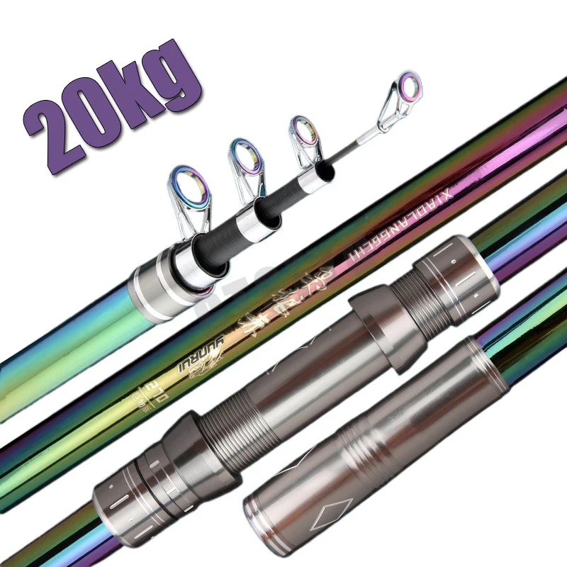 2.1m 2.7m  3.9m 4.5m Telescopi - đánh giá và giá Fishing Rod Surf