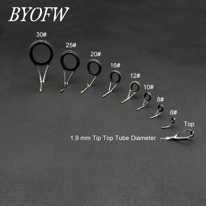 BYOFW 9 PCS Stainless Steel Ce - đánh giá và giá Fishing Rod Guide Replacement