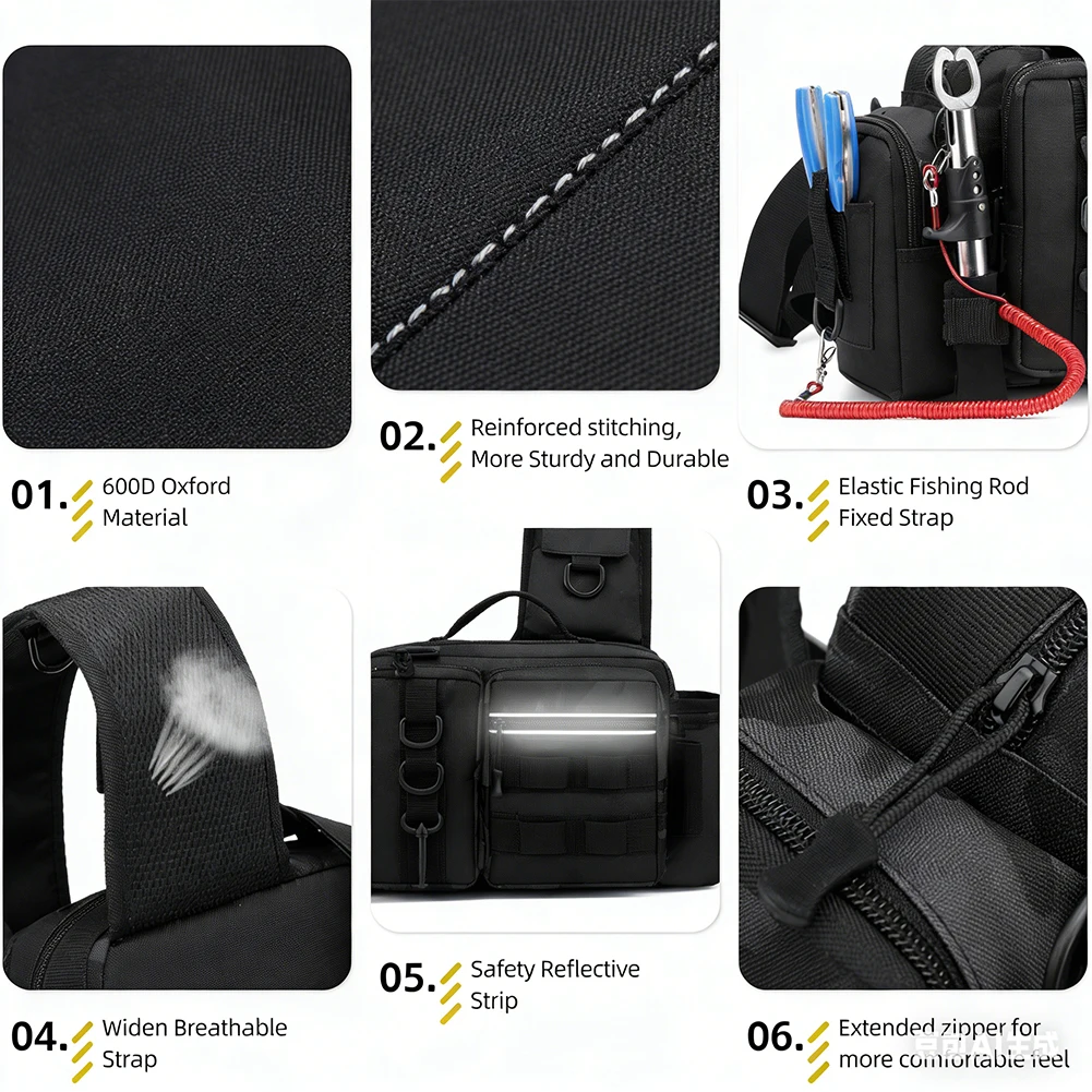 Fishing Backpack with Rod Hold - đánh giá và giá Fishing Rod Holder