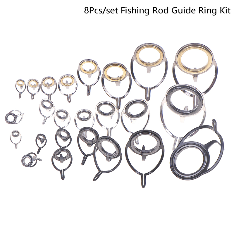 8Pcs Fishing Tackle Stainless  - đánh giá và giá Fishing Rod Repair Kit