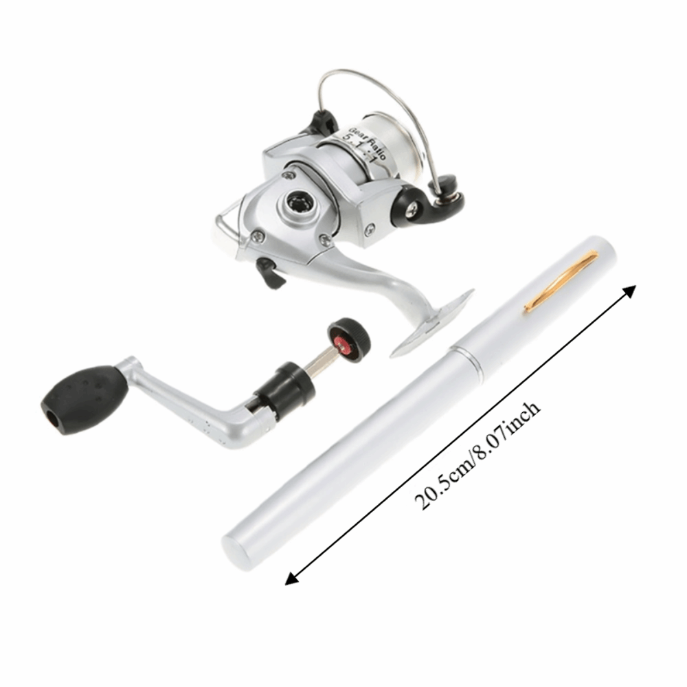 Portable Telescopic Pocket Fis - đánh giá và giá Fishing Rod Fly