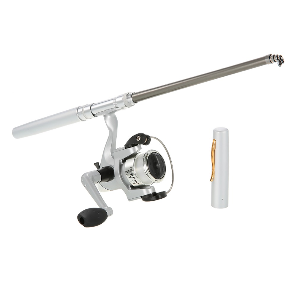 Portable Telescopic Pocket Fis - đánh giá và giá Fishing Rod Fly