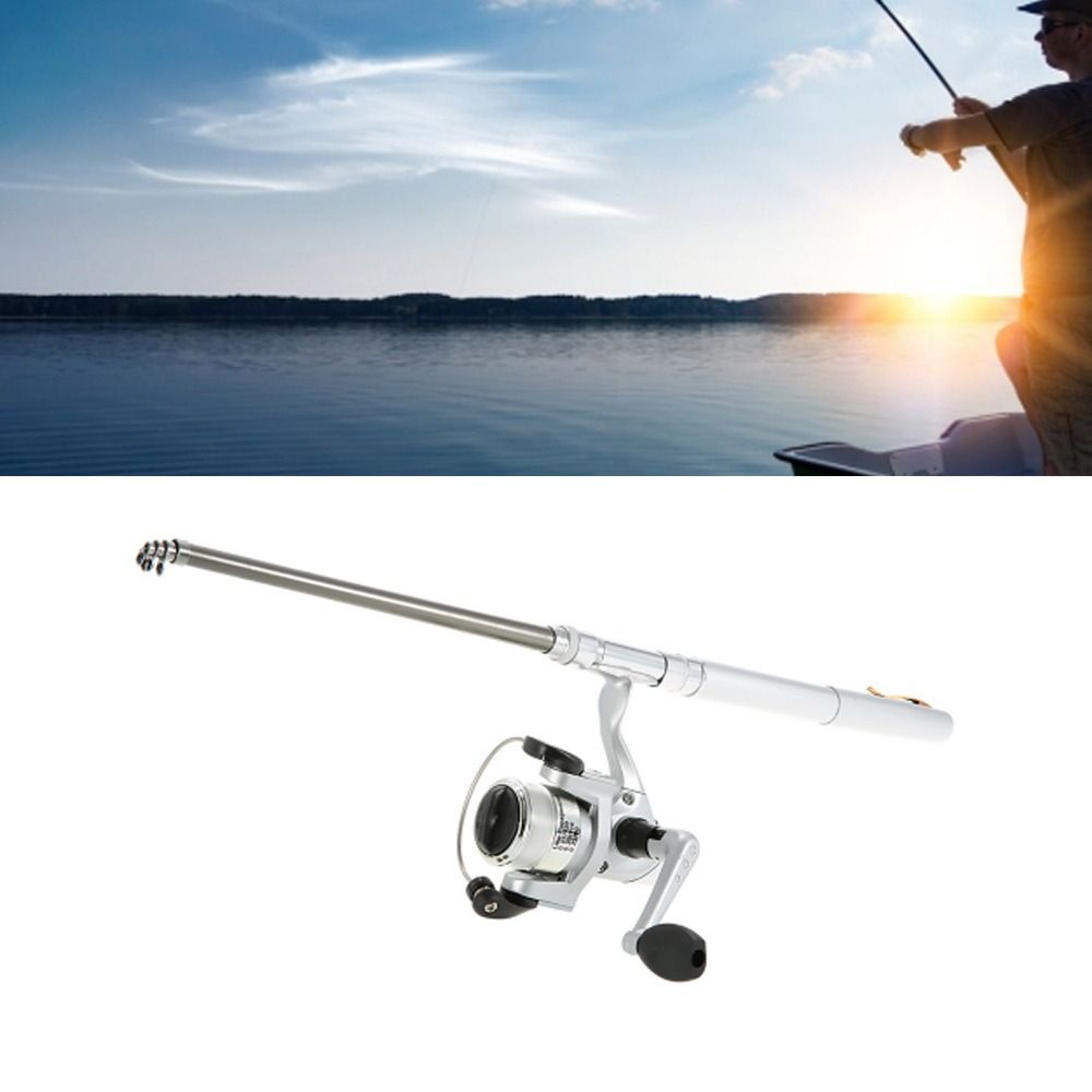 Portable Telescopic Pocket Fis - đánh giá và giá Fishing Rod Fly