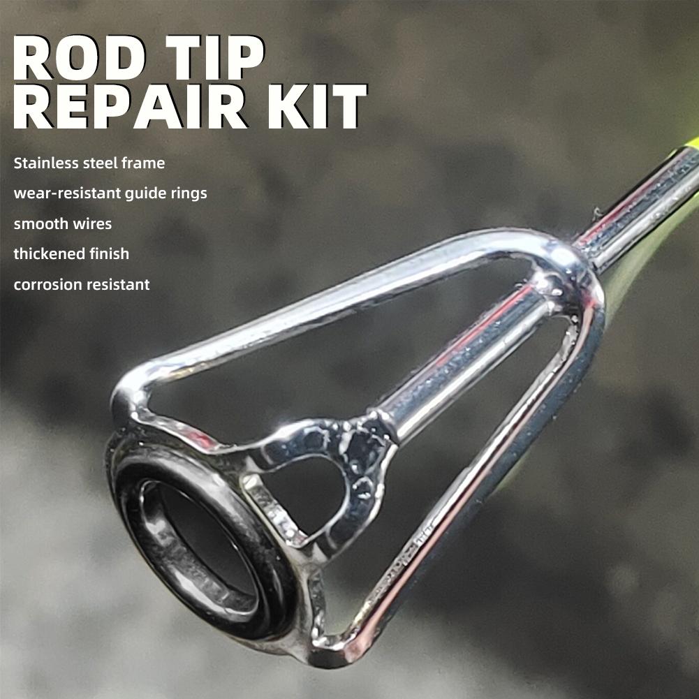 Rod Tip Repair Kit 10pcs Fishi - đánh giá và giá Fishing Rod Repair Kit