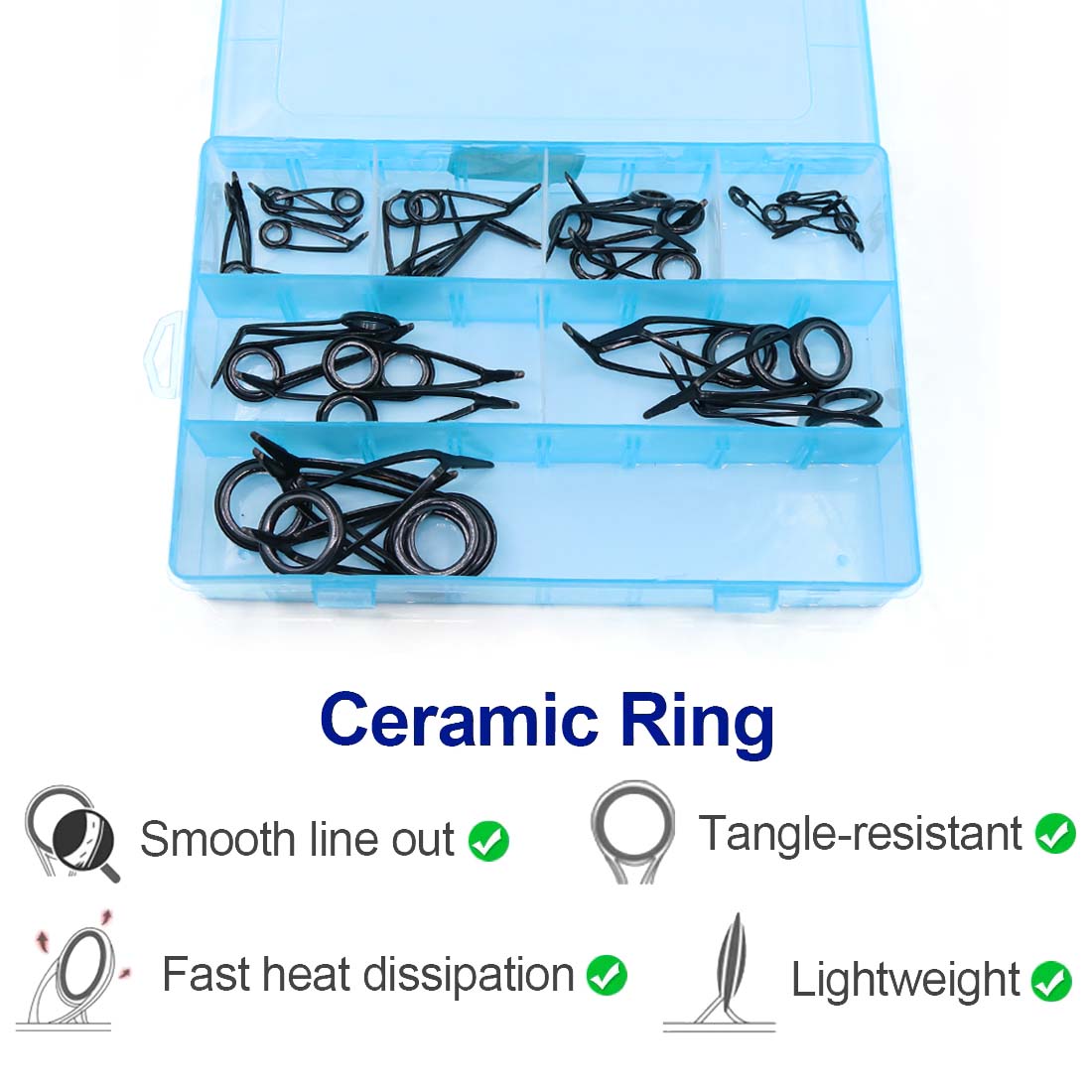 Fishing Rod Guide Repair Kit H - đánh giá và giá Fishing Rod Guide Replacement
