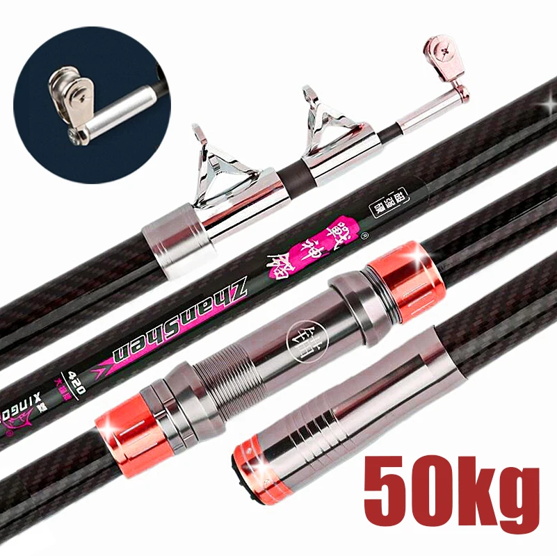 3.6M-4.5M Fishing Rod 50kg abo - đánh giá và giá Fishing Rod Surf