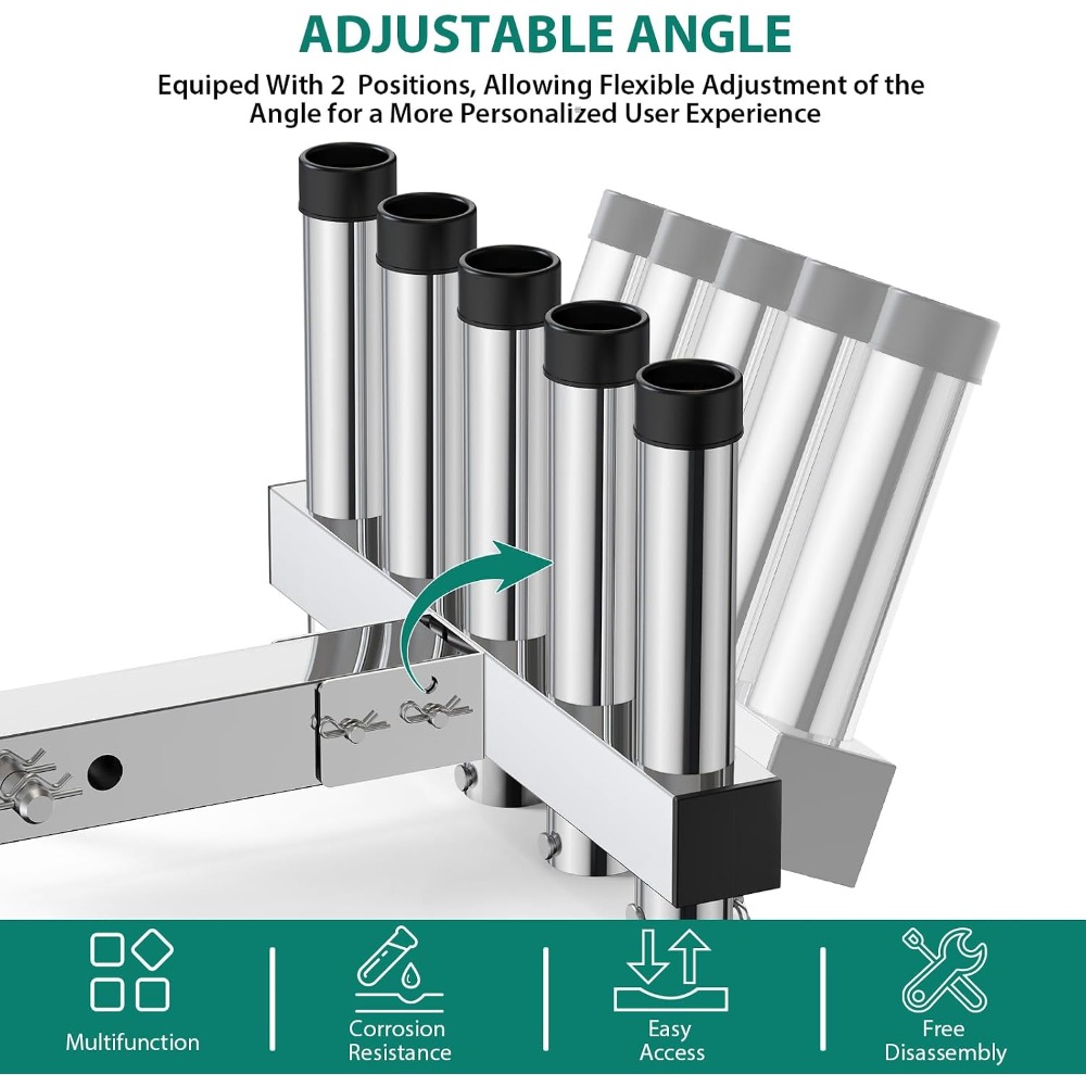 Hitch Mount Fishing Rod Holder - đánh giá và giá Fishing Rod Rack