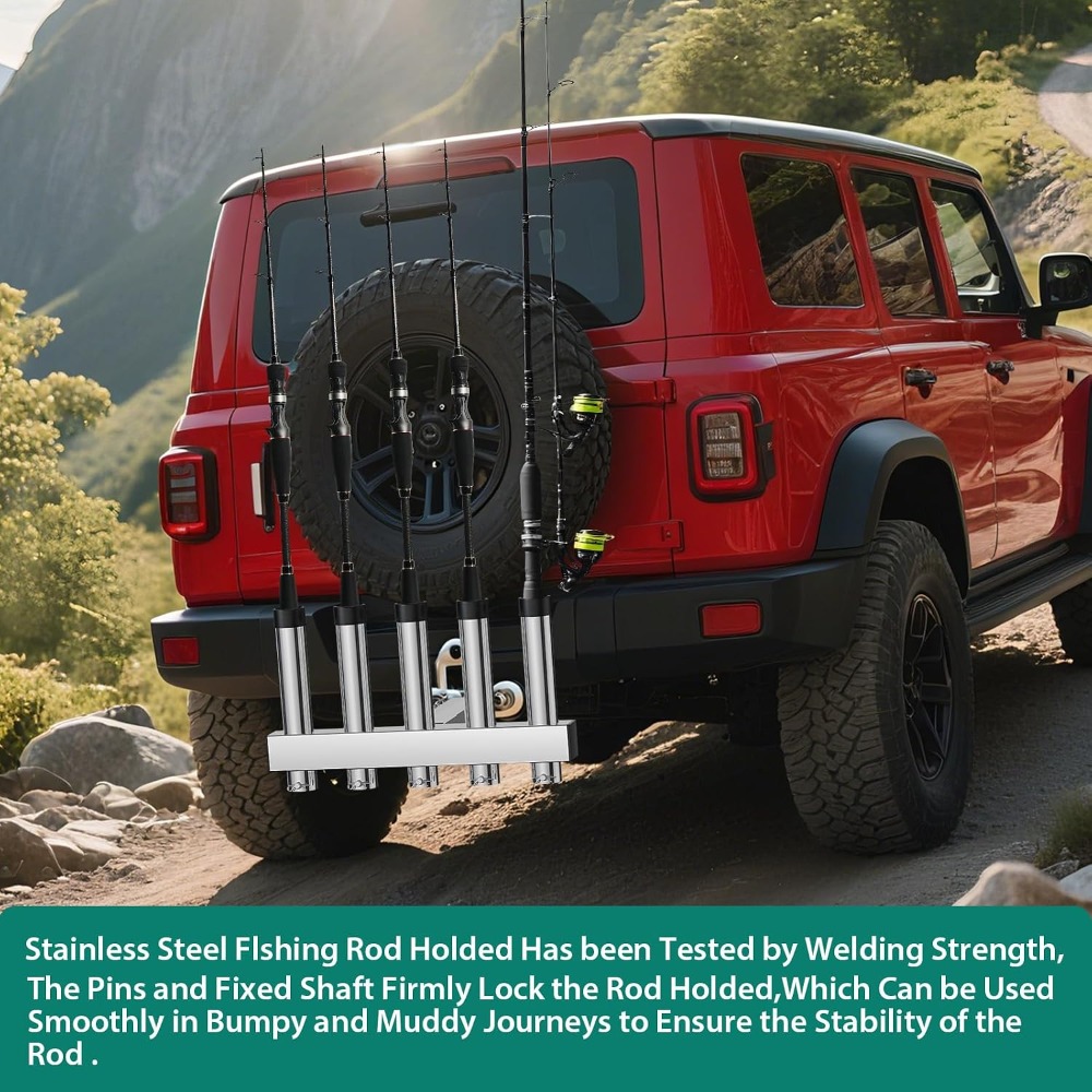 Hitch Mount Fishing Rod Holder - đánh giá và giá Fishing Rod Rack