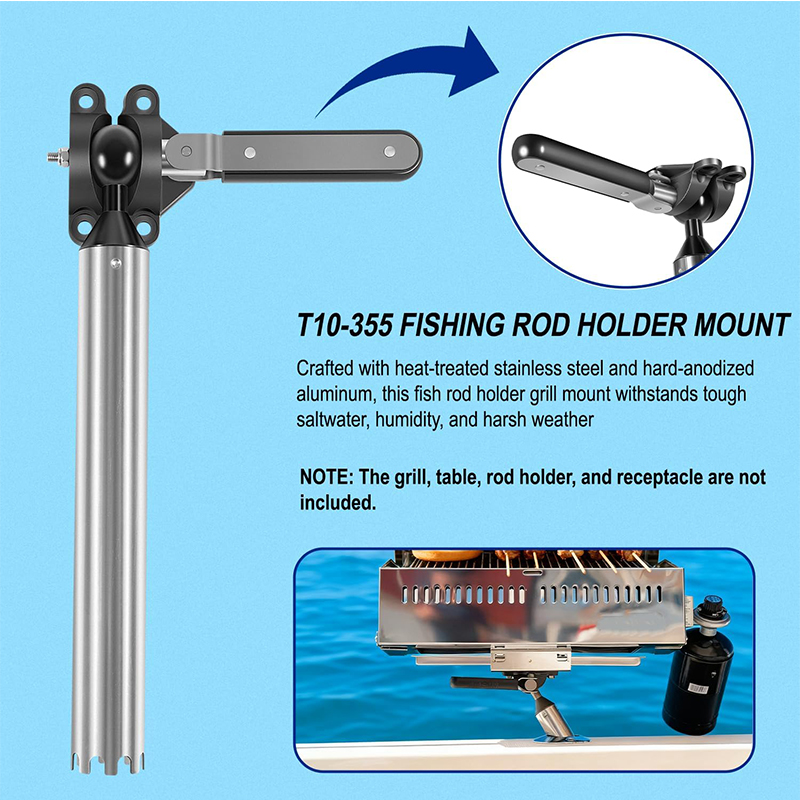 All-Angle Adjustable Fish Rod  - đánh giá và giá Fishing Rod Holder
