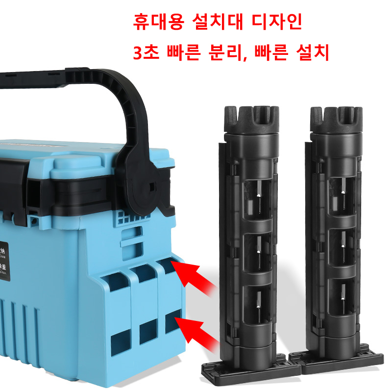 JSFUN Fishing Box Barrel Holde - đánh giá và giá Fishing Rod Holder