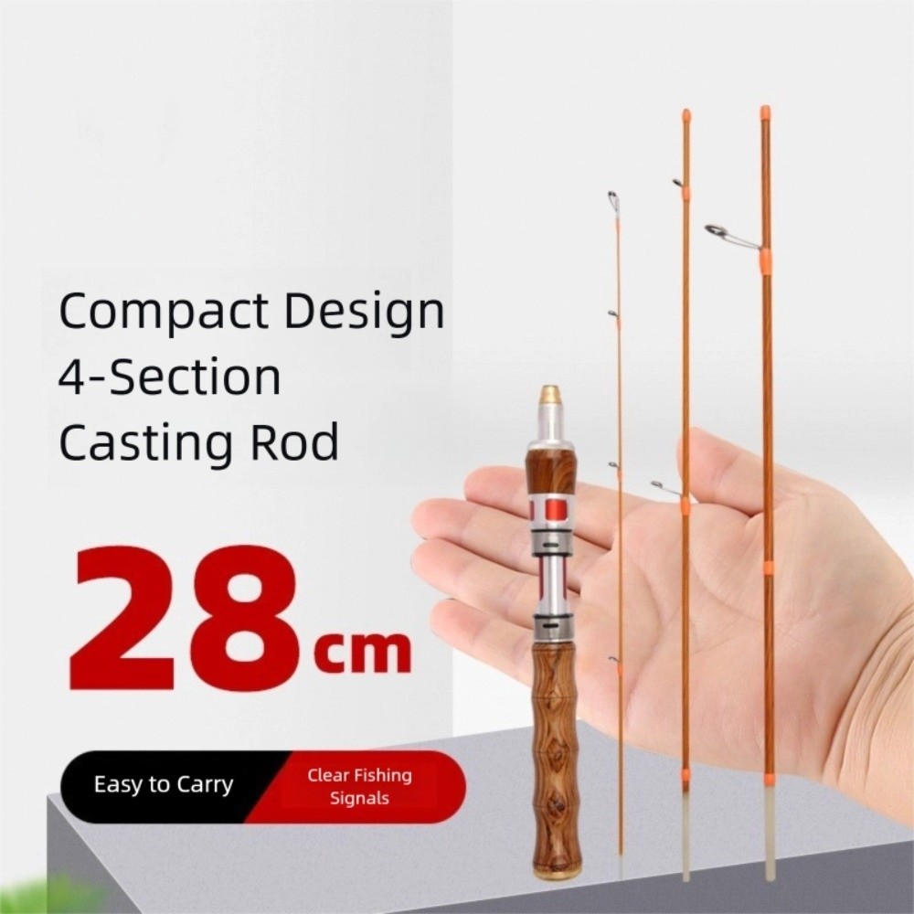 4 Sections Spinning Fishing Ro - đánh giá và giá Fishing Rod Carbon Fiber