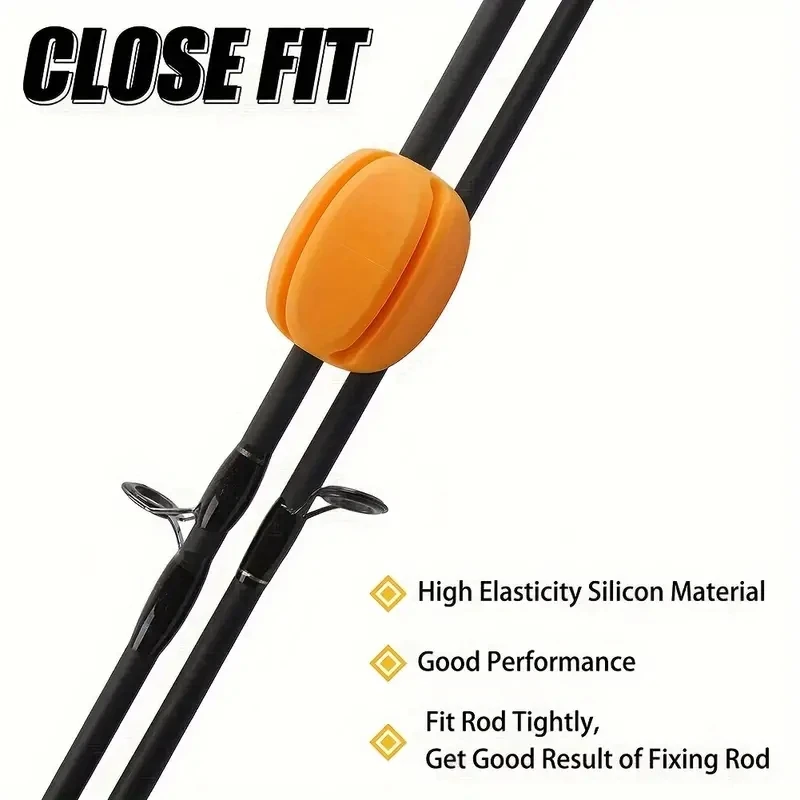 2PCS Rod Ball Retaining Clip R - đánh giá và giá Fishing Rod Case