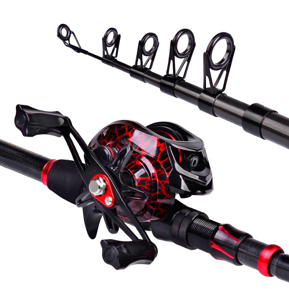 Carbon Fiber Long Casting Bait - đánh giá và giá Fishing Rod Combo