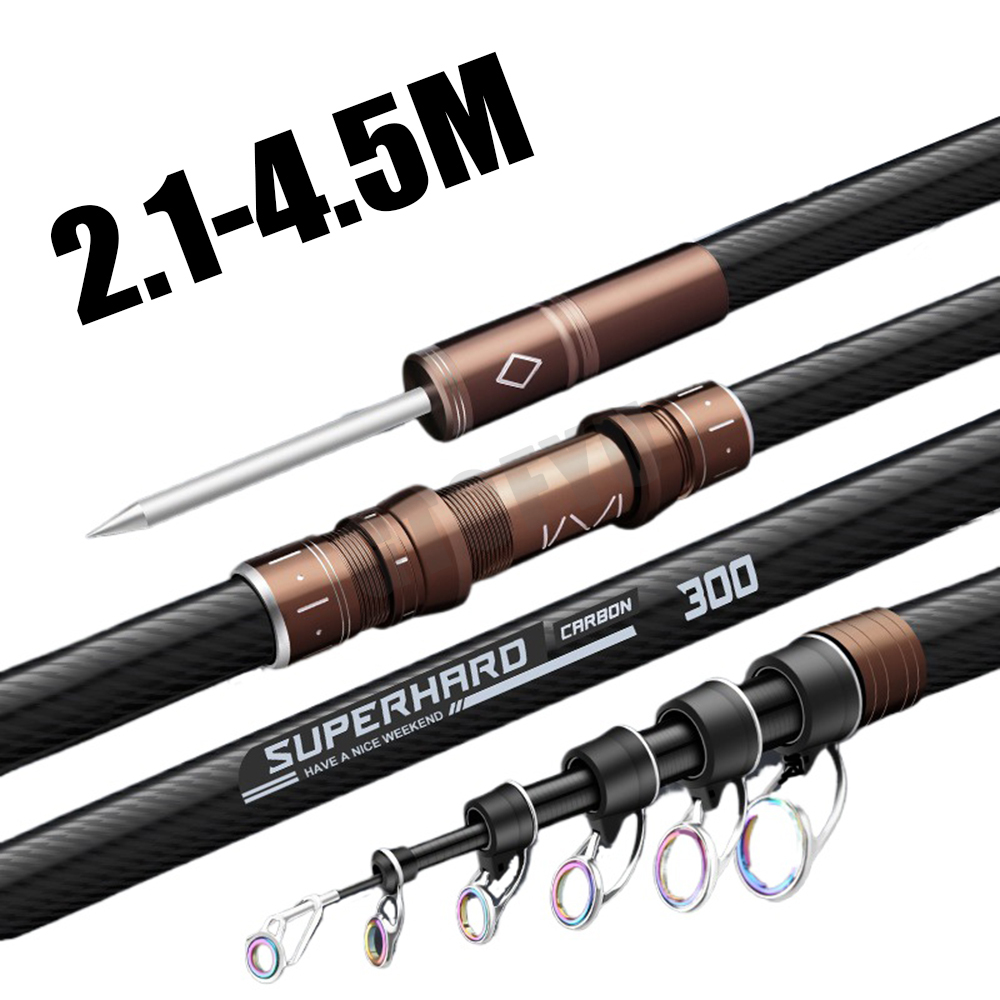2.1M 2.7M 3.6M 4.2M 4.5M Teles - đánh giá và giá Fishing Rod Surf