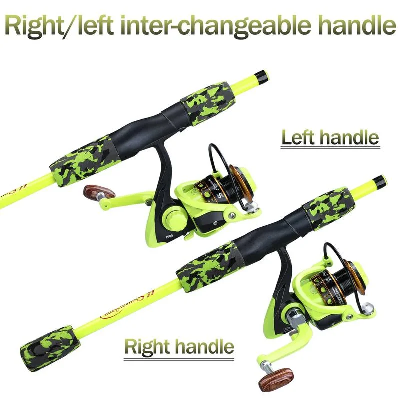 Sougayilang Portable 5 Section - đánh giá và giá Fishing Rod Combo