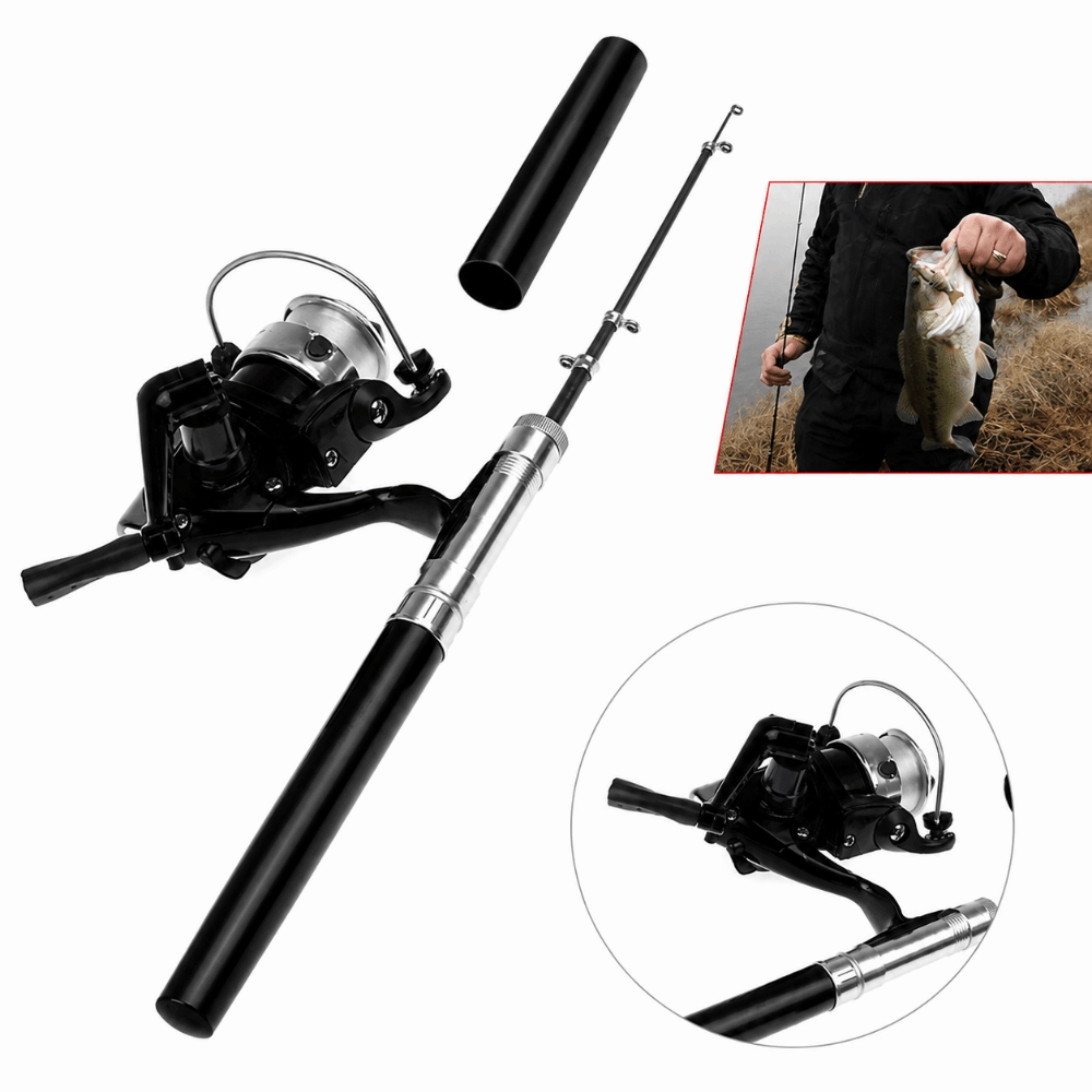Portable 39 Inch Spinning Reel - đánh giá và giá Fishing Rod Combo