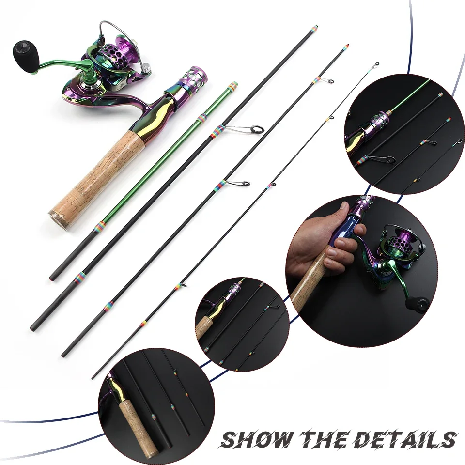 Four-section fishing rod, made - đánh giá và giá Fishing Rod Carbon Fiber