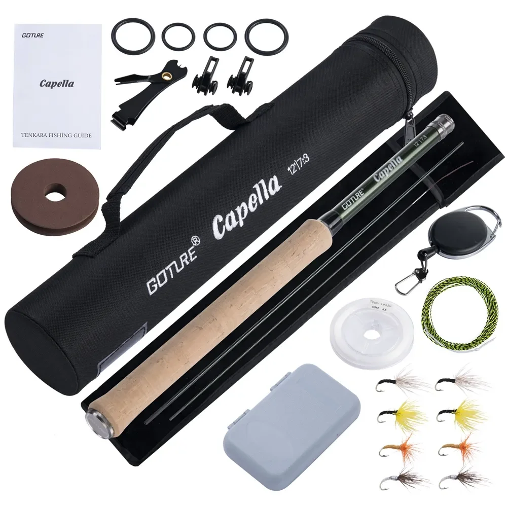 Goture 12FT Classical Tenkara  - đánh giá và giá Fishing Rod Combo